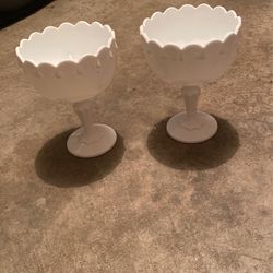 Milk Glass Vintage $15