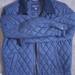London Fog quilted jacket size small