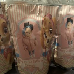 Custom chip bags