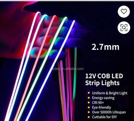 COM 2.7mm 5mm Strips 1meter each
