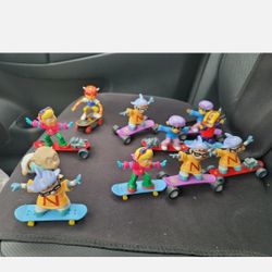 Rugrats On Skateboards