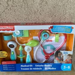 FISHER-PRICE MEDICAL KIT  GREAT FOR ROLE PLAY OR GREAT FOR A GIFT 