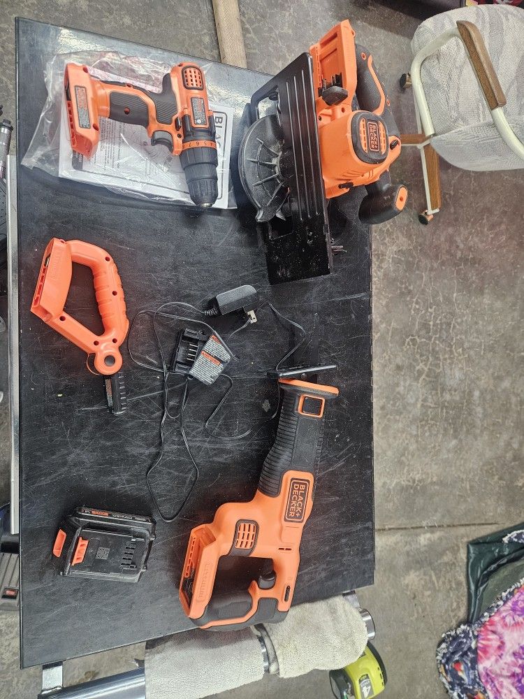 Black and Decker Power Tool Set