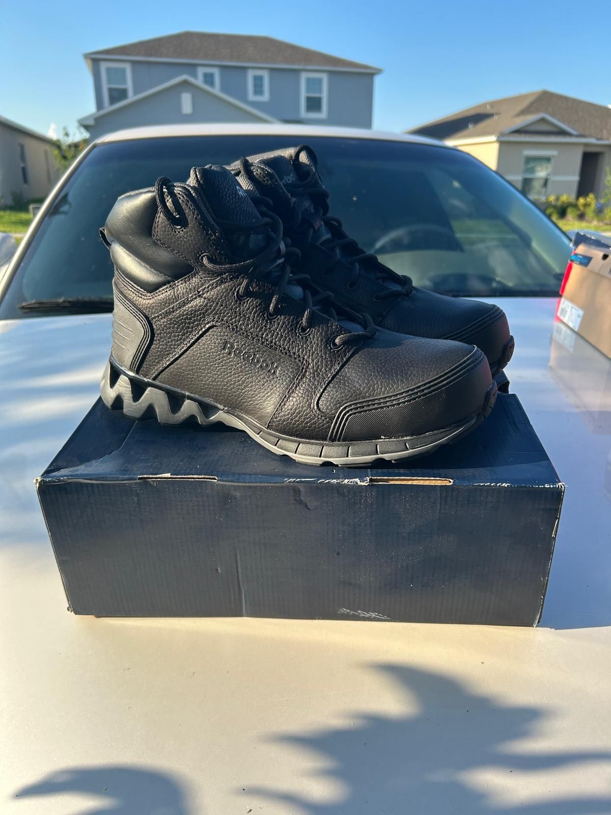 Black Tactical Boots (Size 13)
