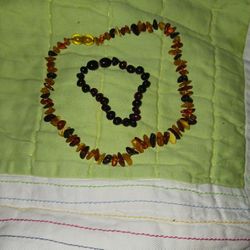 Amber Teething Necklace & Bracelet