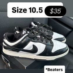 Nike panda dunk beaters size 10.5