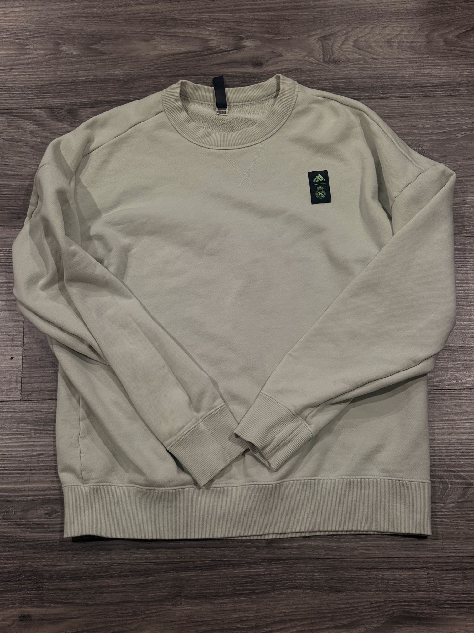 Lime/Mint Adidas Real Madrid sweatshirt