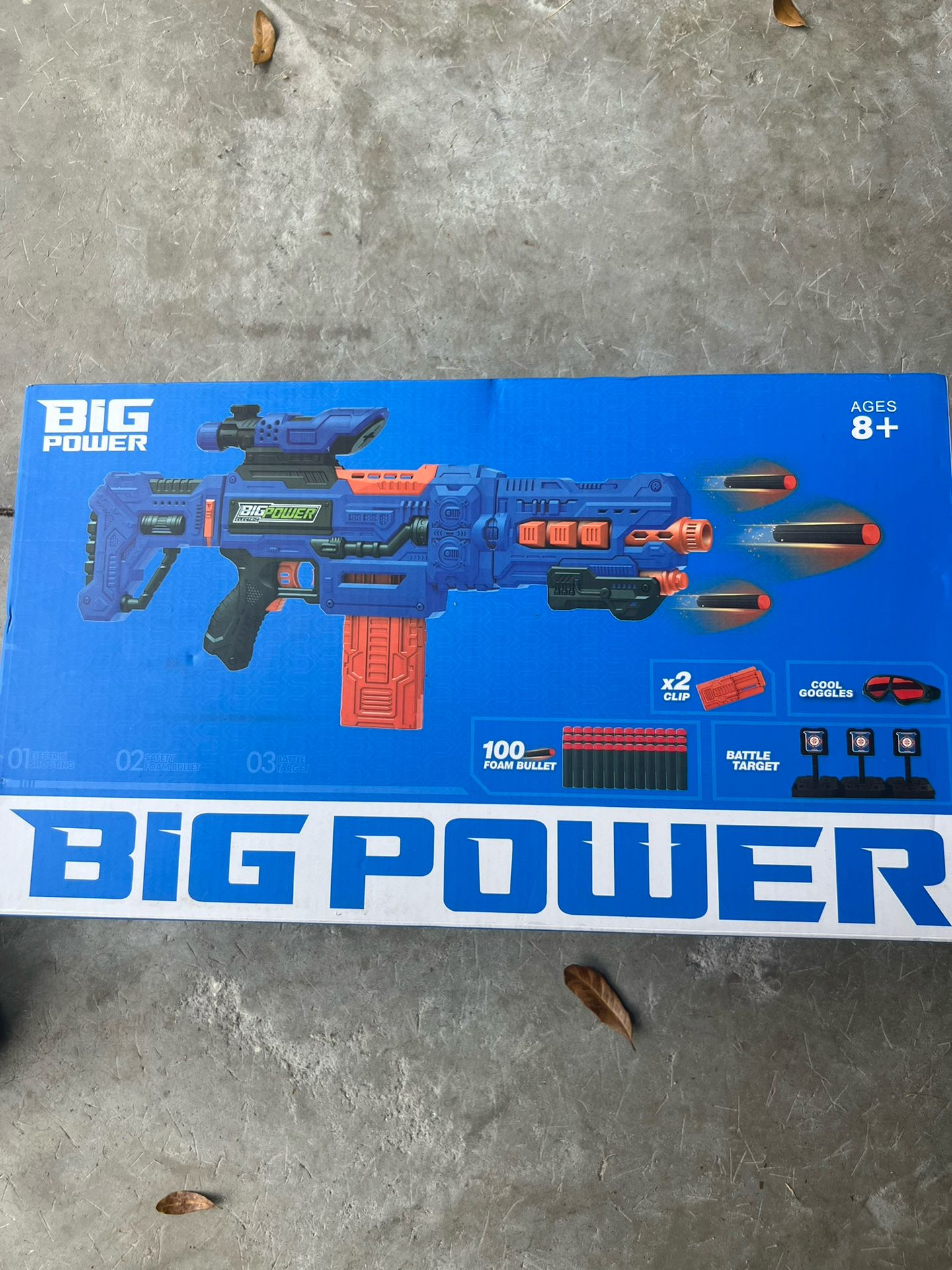 Big Power Electric Nerf Gun Brand New Unopened 