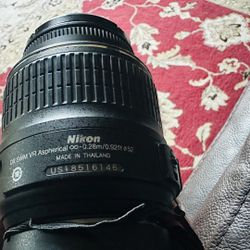 nikon d3100 dslr with 18-55mm lens, carry bag, battery, charger 64gb sd card