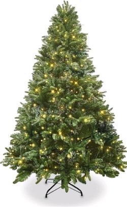 YUG 7ft Pre-lit Artificial Christmas Tree