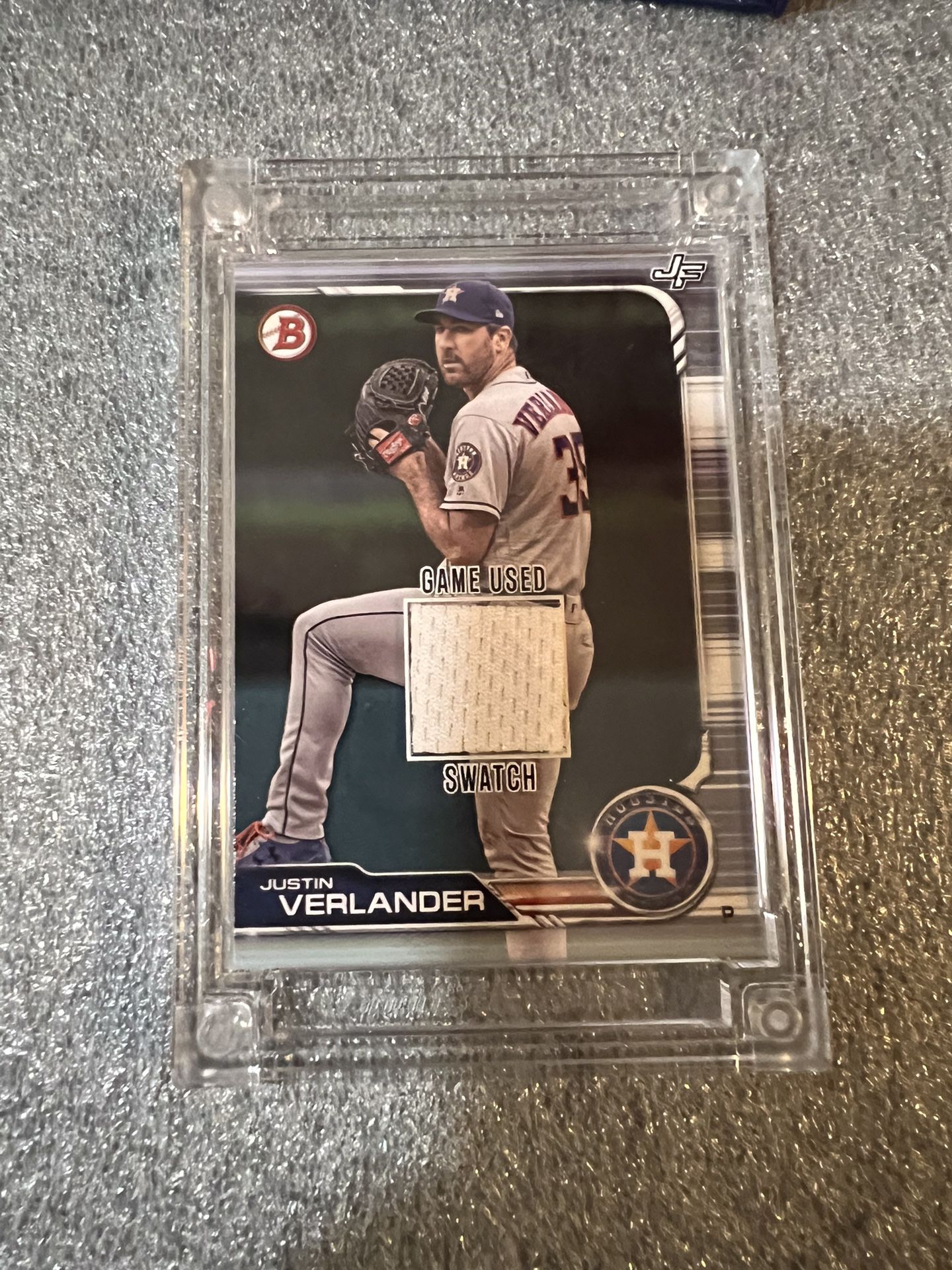 Justin Verlander Jersey Fusion Baseball Card With A Swatch Of Game Worn  Jersey for Sale in Los Angeles, CA - OfferUp