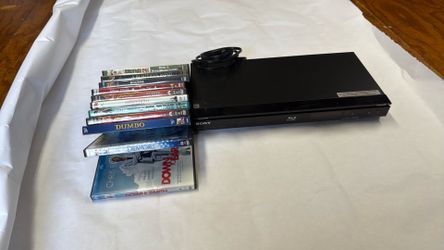 Sony  blue Ray player & movies