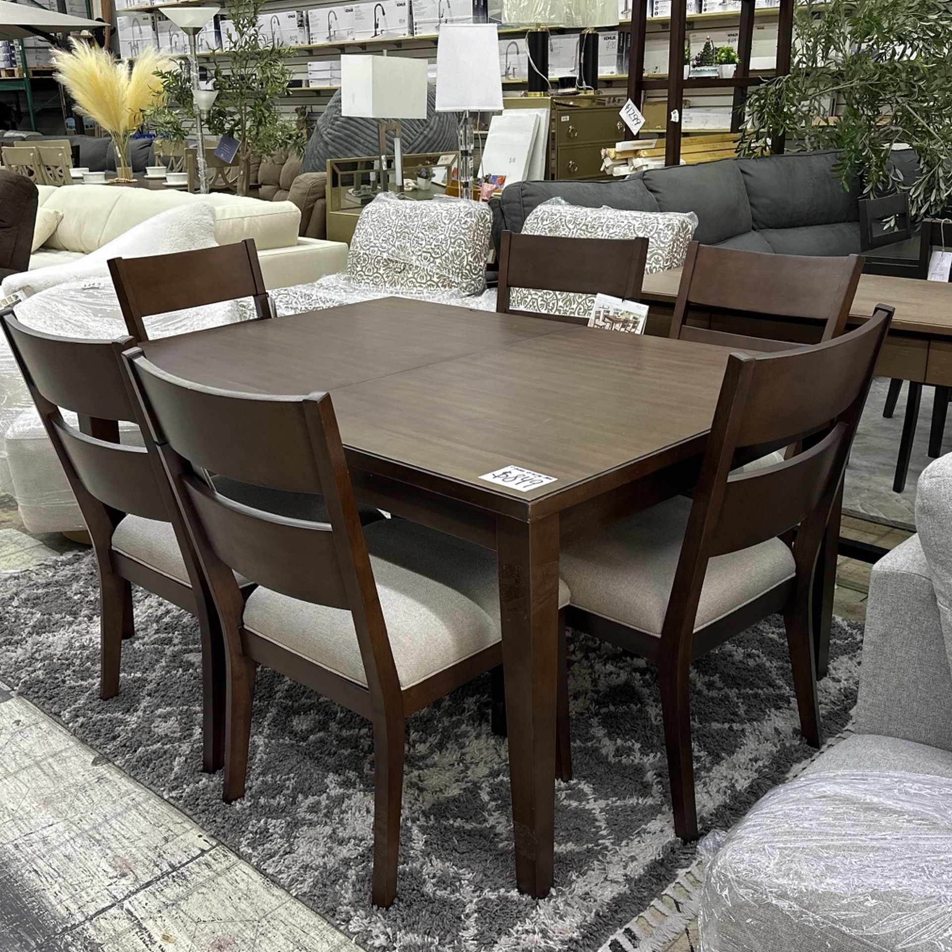 Table And Chairs Bayside Furnishings Costco Dining Room Sets Palm