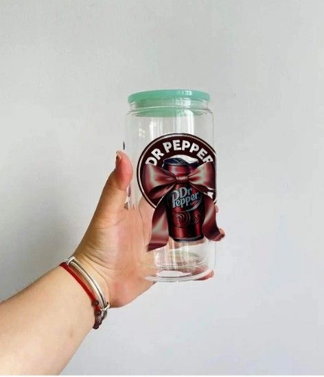 16 Oz Glass Libbey "Dr Pepper"