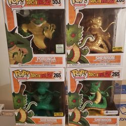 Funko Pop! Shenron and Porunga Set