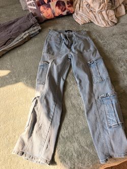 Cargo Denim Jeans