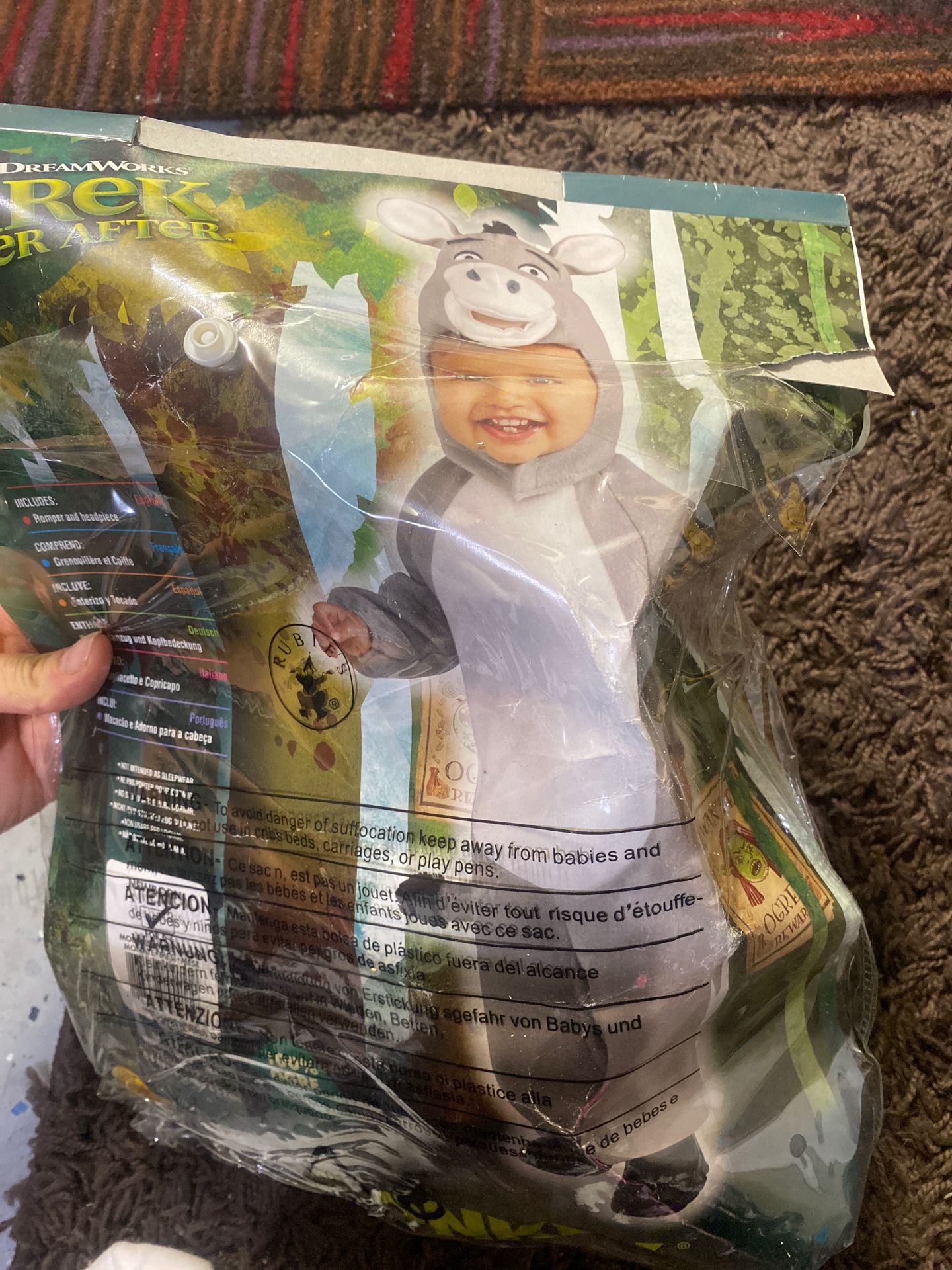 Donkey costume for Infant