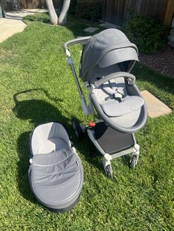 Hot Mom 360 Stroller + Bassinet