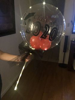 Graduation led balloon
