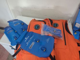 Personal cooling systems,  like having ac while your out in this 110% heat