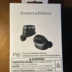 Bowers & Wilkins - Pi8 EarBuds - Sealed - Brand New