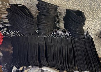 Black Velvet Hangers