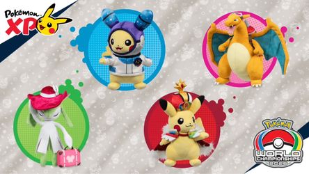 Pokémon Pikachu, Charizard & Kirlia Star Plush – Event Exclusive $220 for 4