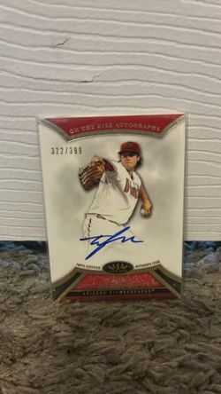 Tyler Skaggs auto out of 299