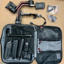 New DJI Ronin RS2 Gimbal Stabilizer Pro Combo Bundle Professional RavenEye Bluetooth Transmitter Small Rig Handle Video Recording Photo  DSLR Action