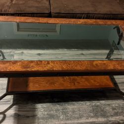 Indoor/Ourdoor Glass Coffee Table