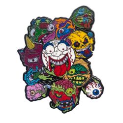 Madballs Mad Balls Enamel Lapel Pin