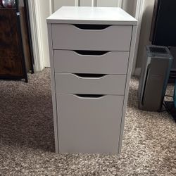 IKEA ALEX Drawer Unit – White – Drop File Storage – Assembled – Excellent Condition