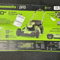 Mower  80 Volt With battery & Charger included     Not Gas 