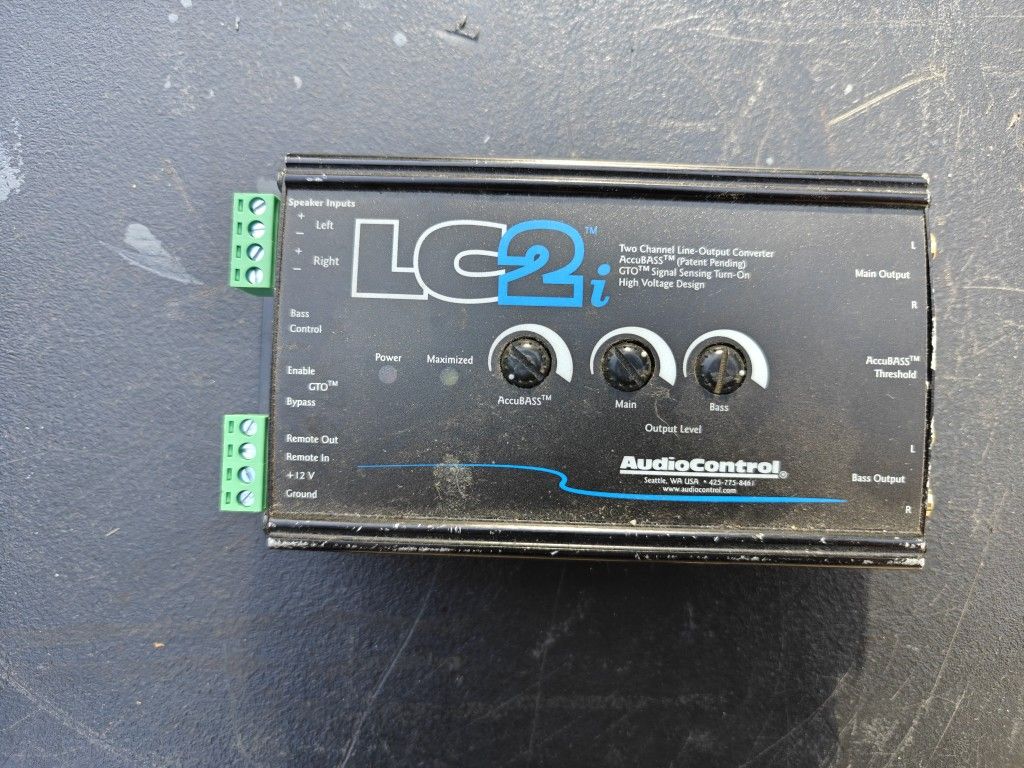 Audio control Lc2i Line Output Converter 