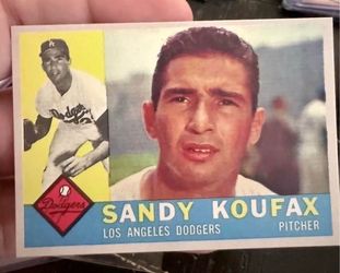 1960 Topps Sandy Koufax #343