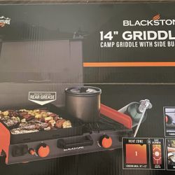 Blackstone 14” Griddle with Side Burner