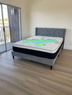 New bed and mattress queen size