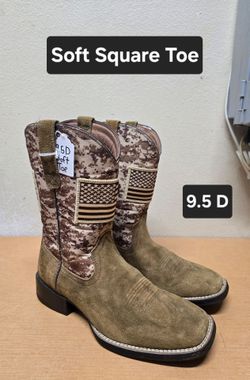 Ariat Wester Boots sz9.5 D Soft Toe