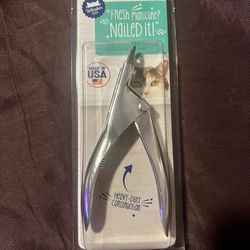 BRAND NEW! Whisker City Stainless Steel Guillotine Nail Clippers