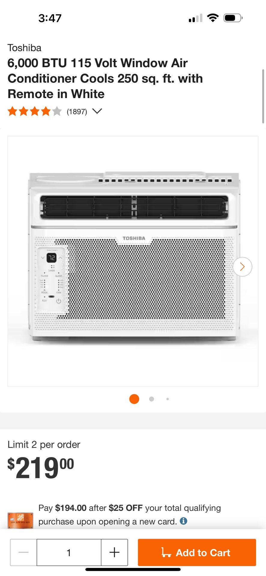 Toshiba AC New