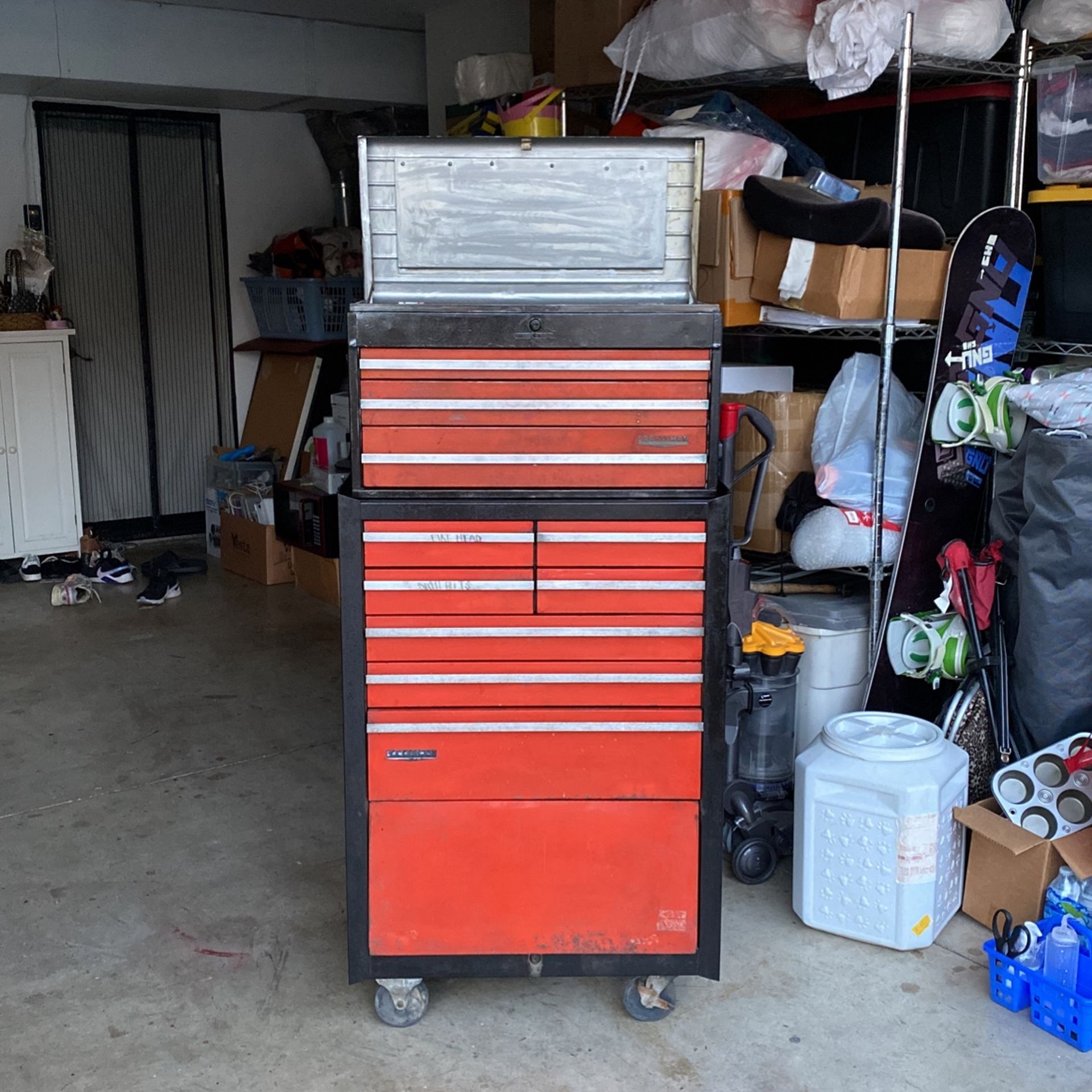 Vintage Craftsman Rolling Tool Box Chest ( Toolbox) for Sale in Alta