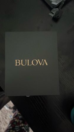 Bulova gold watch