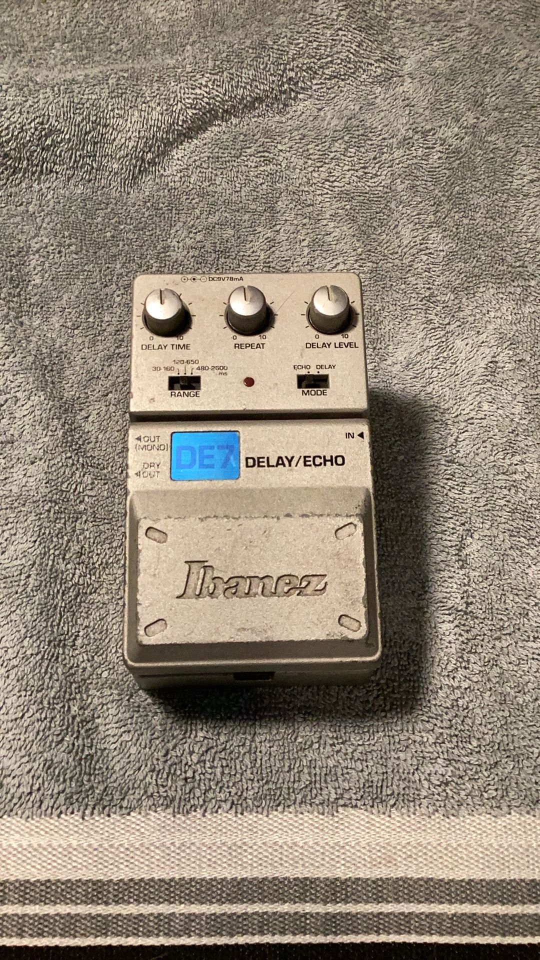 Ibanez DE7 Guitar Delay/Echo Pedal