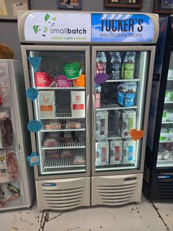 Double door freezer