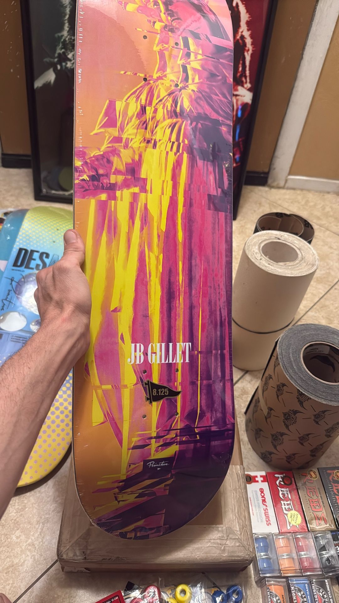 Primitive JB Gillet Virgin Pro 8.125 Skate Deck