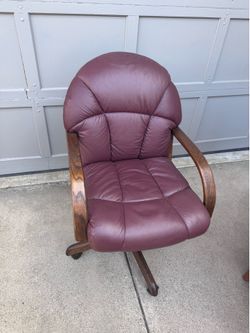Leather chairs from Douglas Furniture