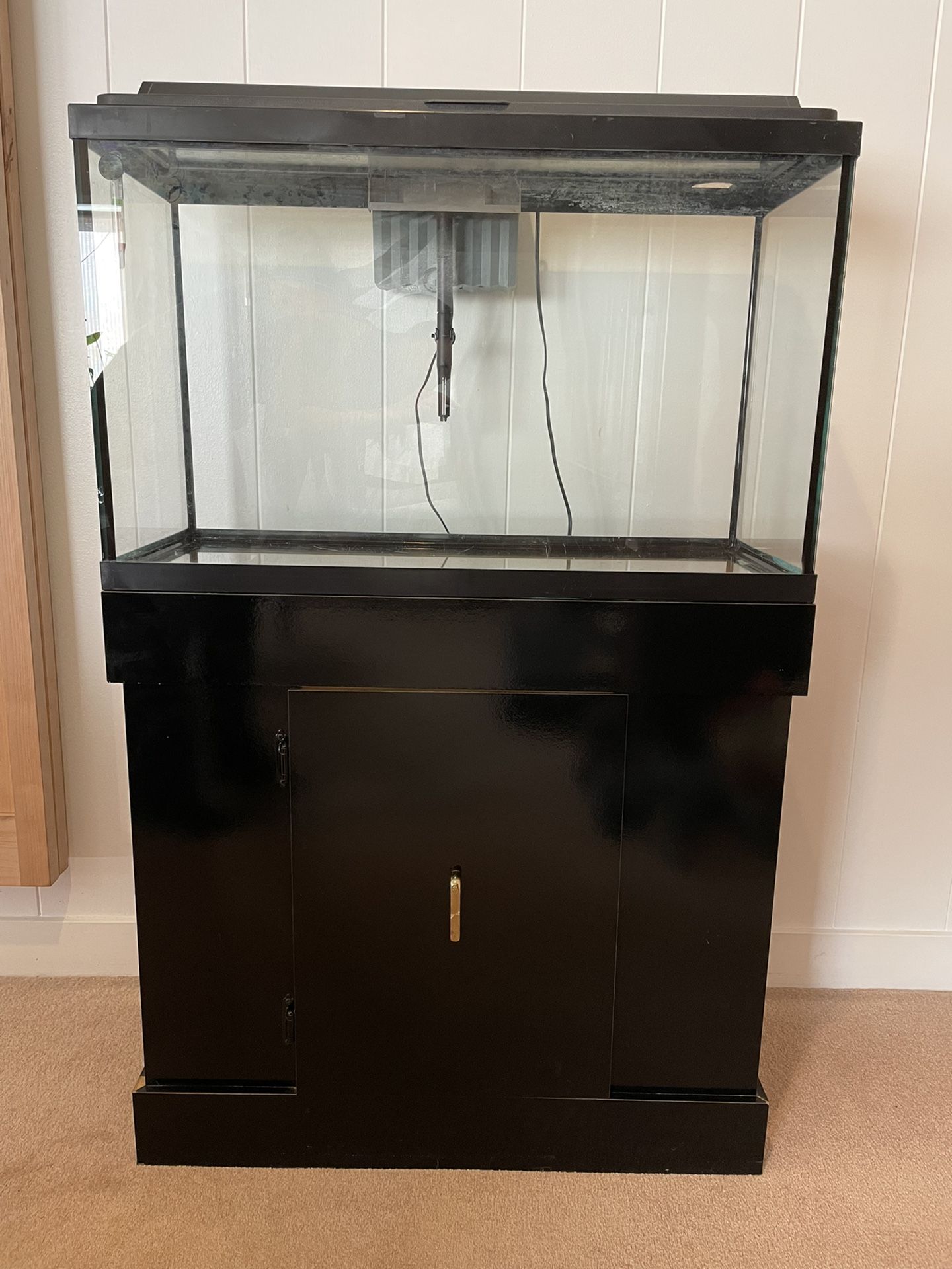 29 Gallon Fish Tank With Filter And Stand