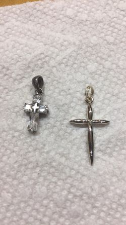 Sterling Silver cross pendants