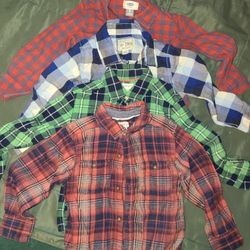 Boys Button Front Shirts
