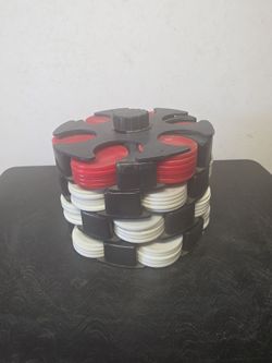 Old poker chip holder.